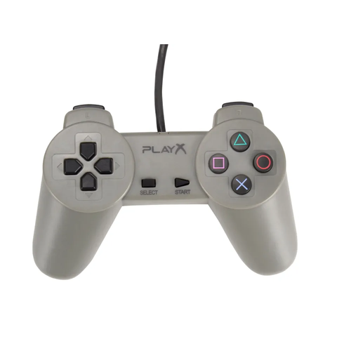 Геймпад для PS1 проводной серый 690₽