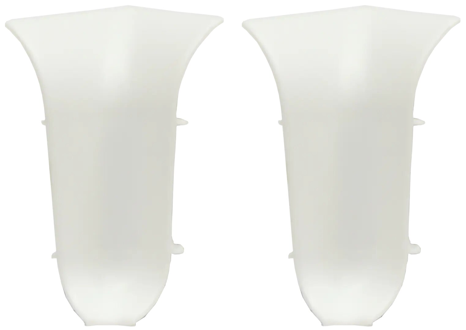 фото Угол для плинтуса внутренний Artens белый 55 мм 2 шт.