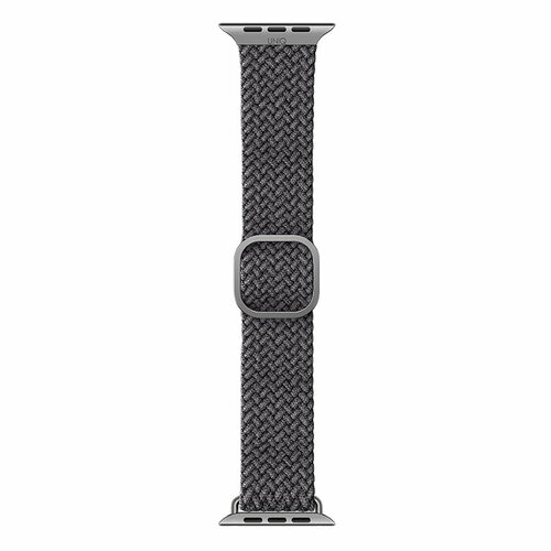 Ремешок Uniq для Apple Watch 38-41 mm ASPEN Strap Braided Grey ремешок uniq для apple watch 41 40 38 mm dante strap mesh steel синий