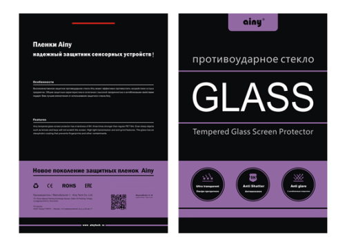 Защитное стекло Ainy для iPad 9.7 / iPad Pro 9.7 / iPad Air / iPad Air 2