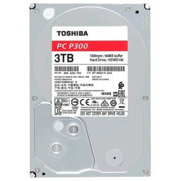 Жесткий диск TOSHIBA P300 , 2ТБ, HDD, SATA III, 3.5" - фото №18