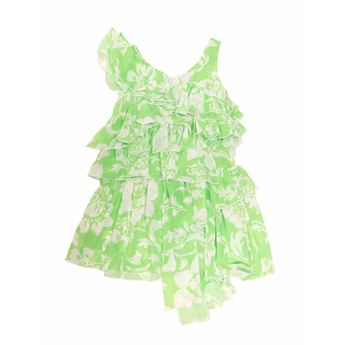 Платье to be too, размер 152, зеленый леггинсы to be too бежевый 152