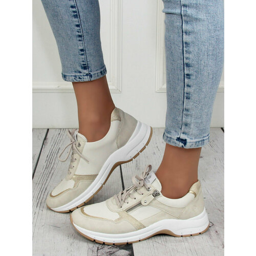 фото Кроссовки remonte dorndorf, размер 45, бежевый