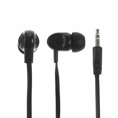 Наушники LuazON W-25 вакуумные плоский провод микс 44700₽