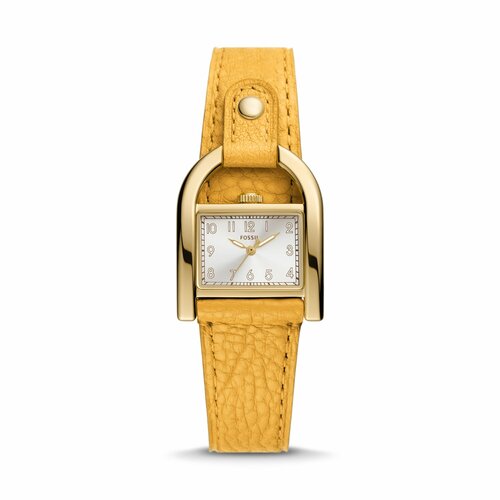 фото Наручные часы fossil часы наручные женские fossil es5281, кварцевые 28мм, желтый