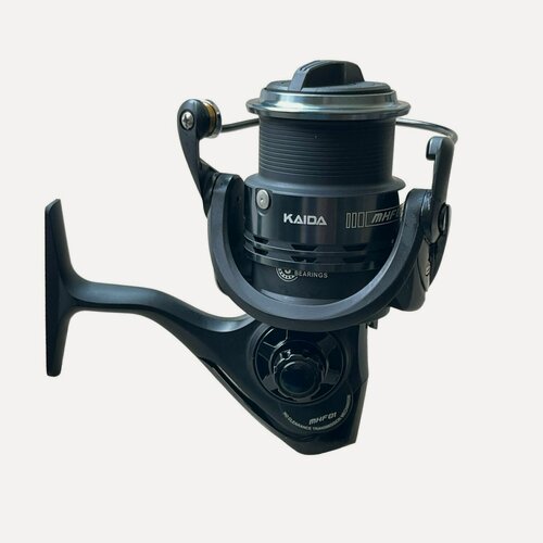 Изображение товара Катушка Kaida MHF 01 4000 5+1 карповая, с быстрым фрикционом кайда на фидер, донку
