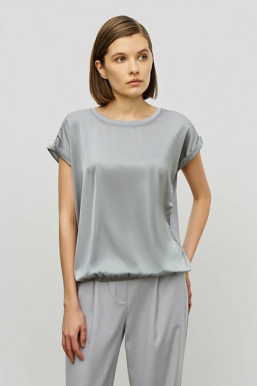 Блуза  Baon, размер 42, серый