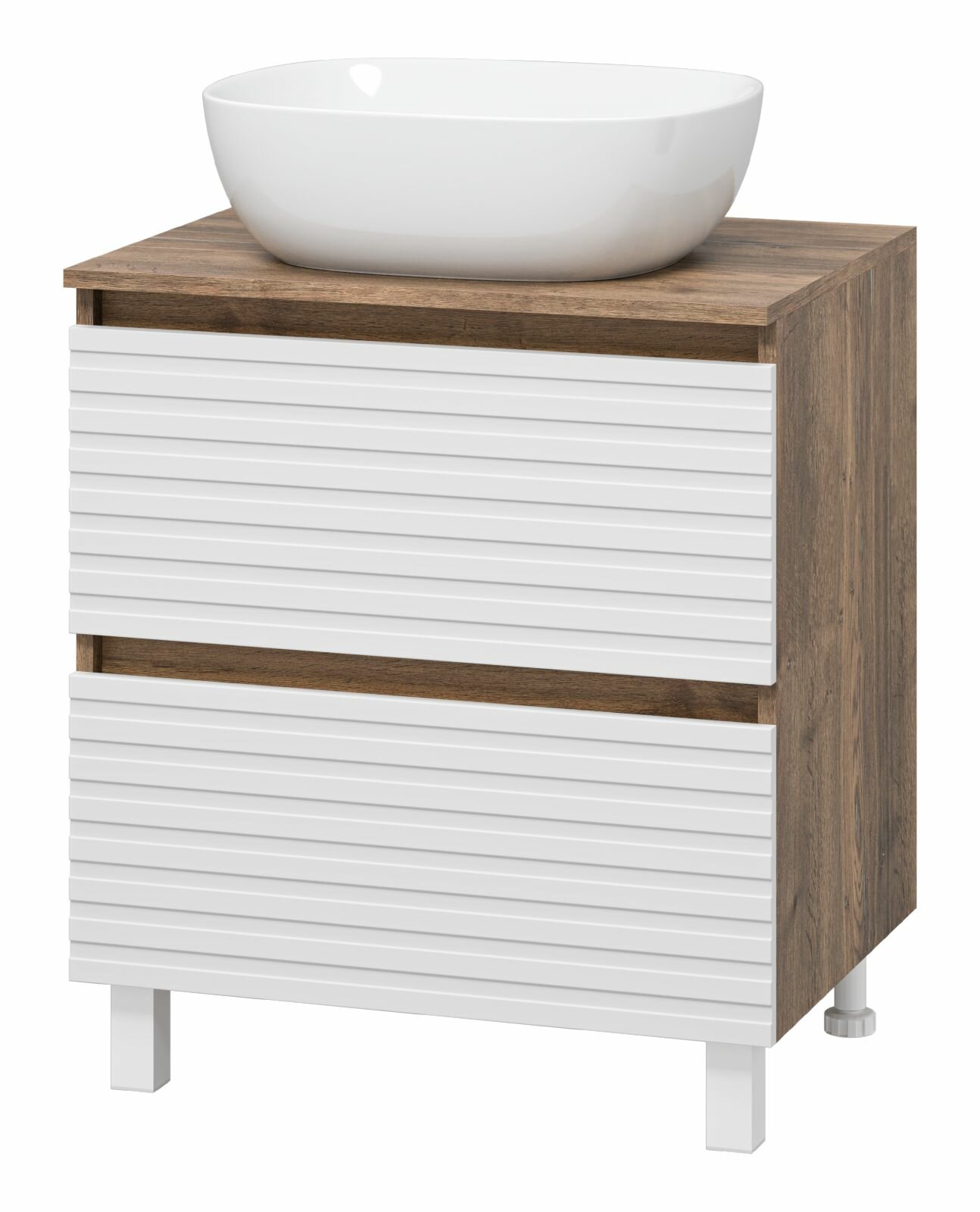 Тумба под раковину Brevita Dakota - 60 (белая)