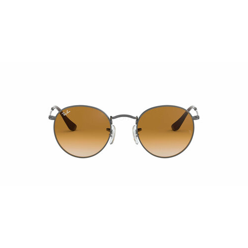 фото Солнцезащитные очки ray-ban ray-ban rb 3447n 004/51 rb 3447n 004/51, коричневый, серебряный