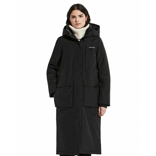 Куртка Didriksons, размер 44, черный куртка didriksons размер 44 коричневый