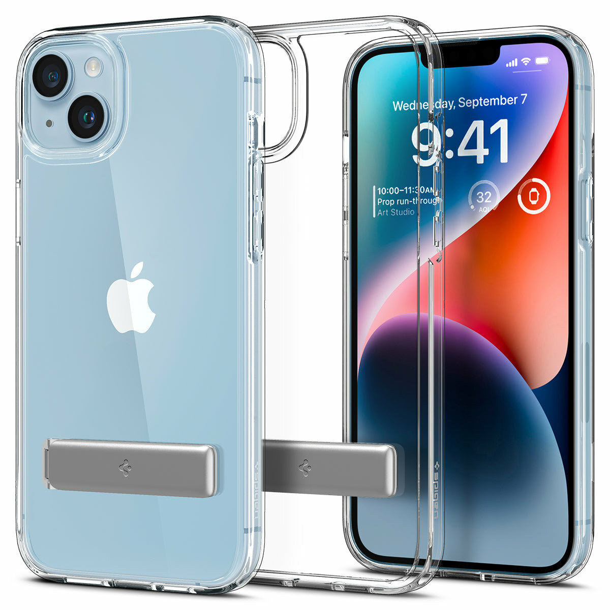 Защитный чехол Spigen Ultra Hybrid S для iPhone 14 Plus Crystal Clear