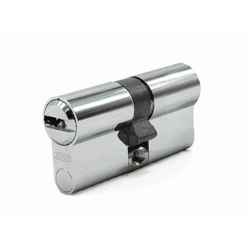 Цилиндр ABUS VELA 2000 MX ключ-ключ (размер 45х35 мм) - Хром
