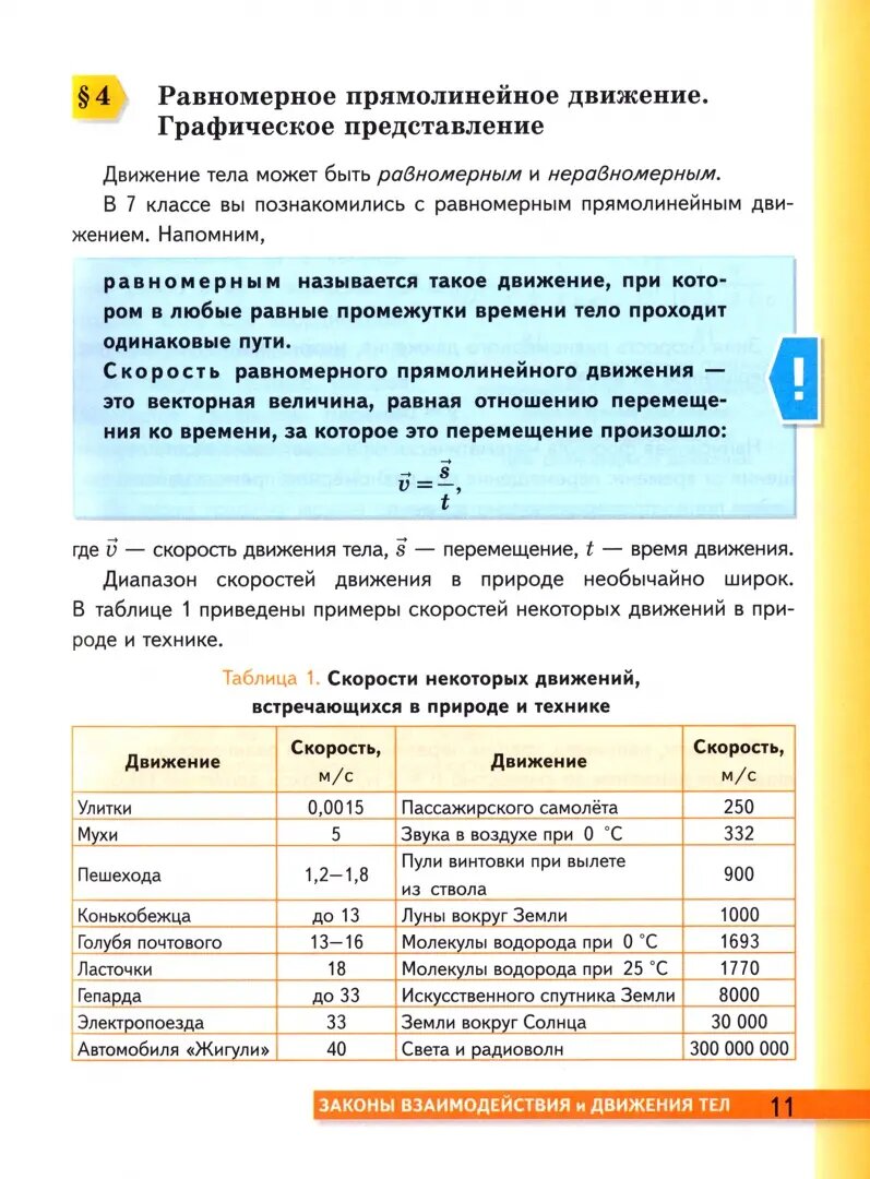 Физика. 9 класс. Учебник. (Перышкин Александр Васильевич) - фото №11