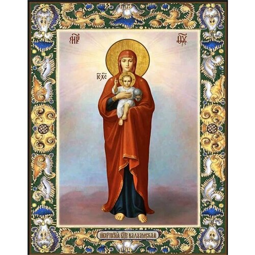 Икона Божией Матери Валаамская на дереве валаамская икона божией матери акафист