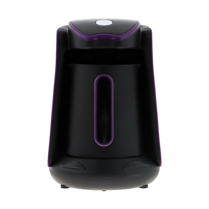 Турка электрическая LuazON LTE-602 600 Вт 300 мл автоотключение сиреневая