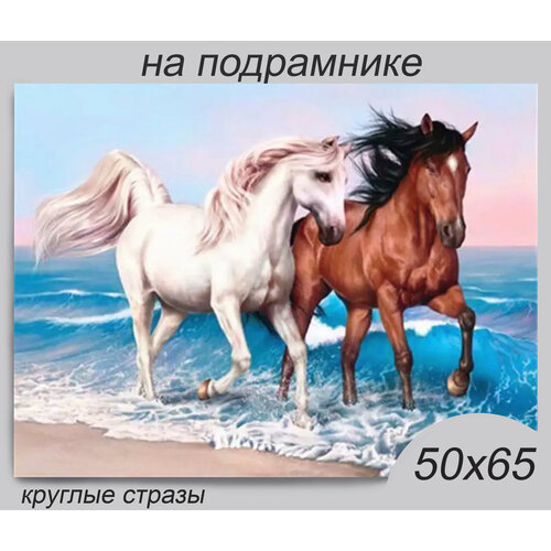 Алмазная мозаика на подрамнике 50*65 см