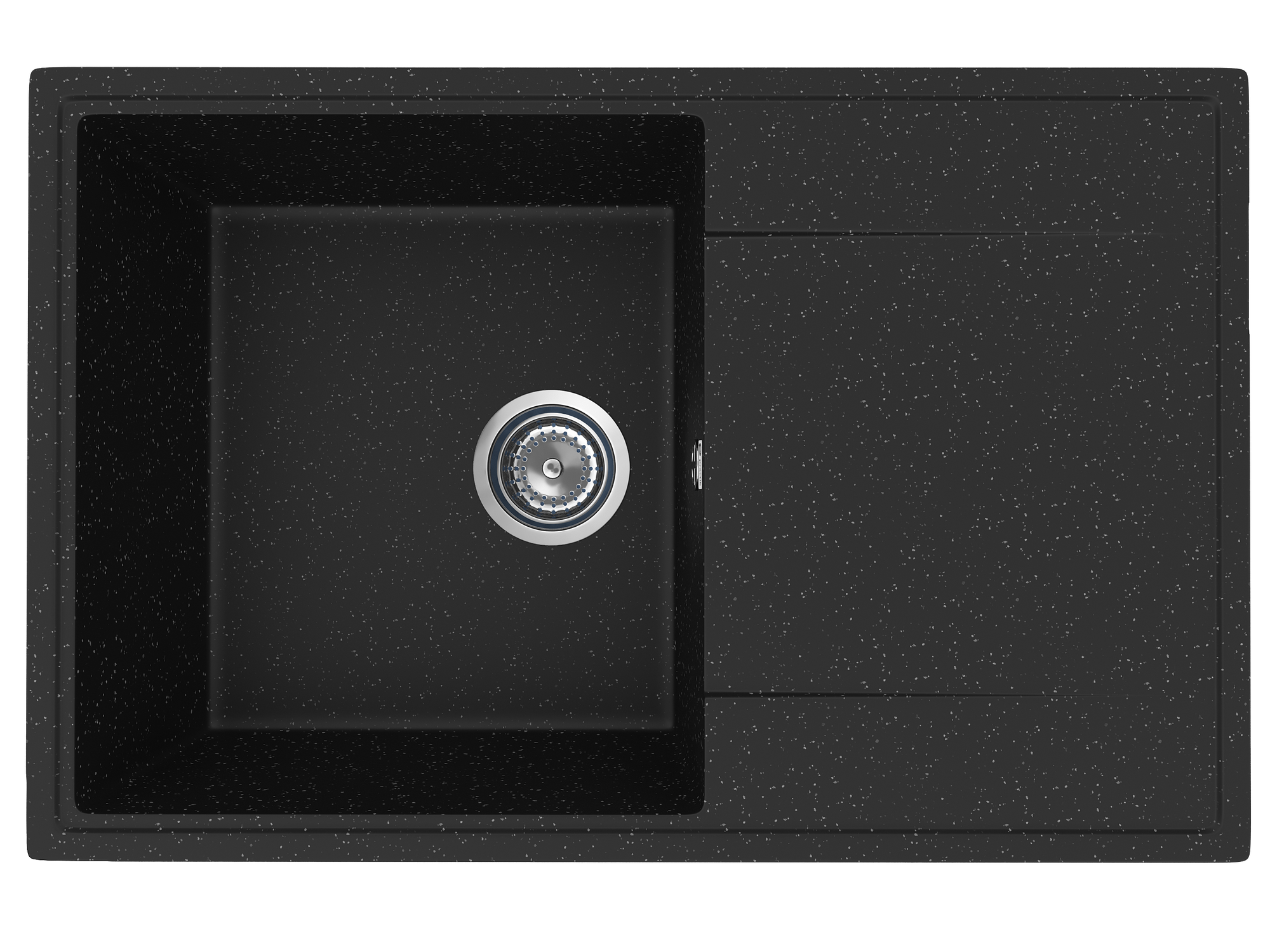 фото Мойка Practik PR-M 735-004 черный оникс