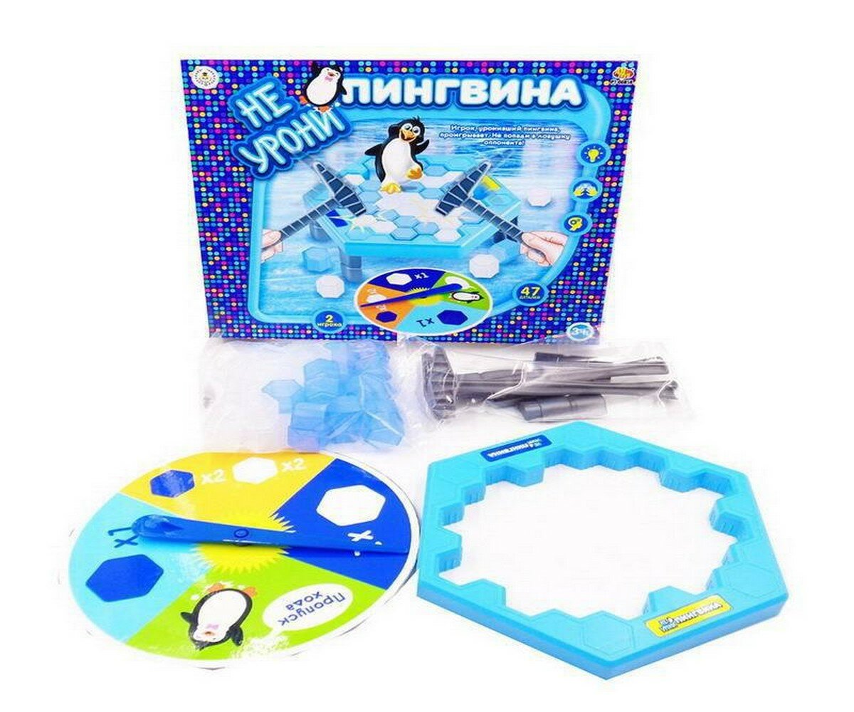 Настольная игра ABtoys Не урони пингвина 47 деталей - фото №12