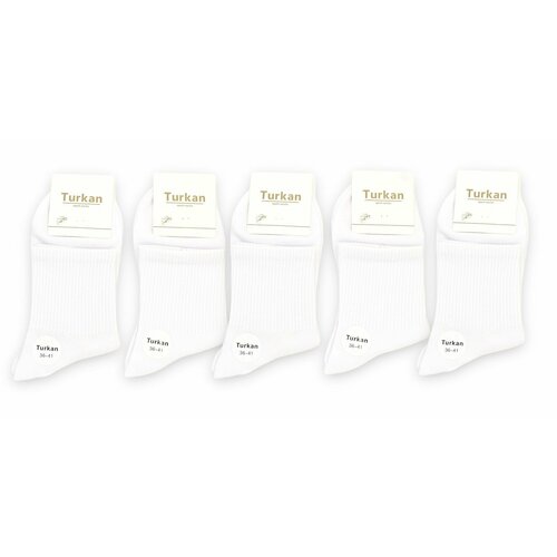фото Носки turkan, 10 пар, размер 36-41, белый