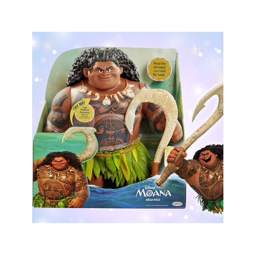 фото Кукла мауи 40 см, звуковые функции, моана дисней jakks pacific