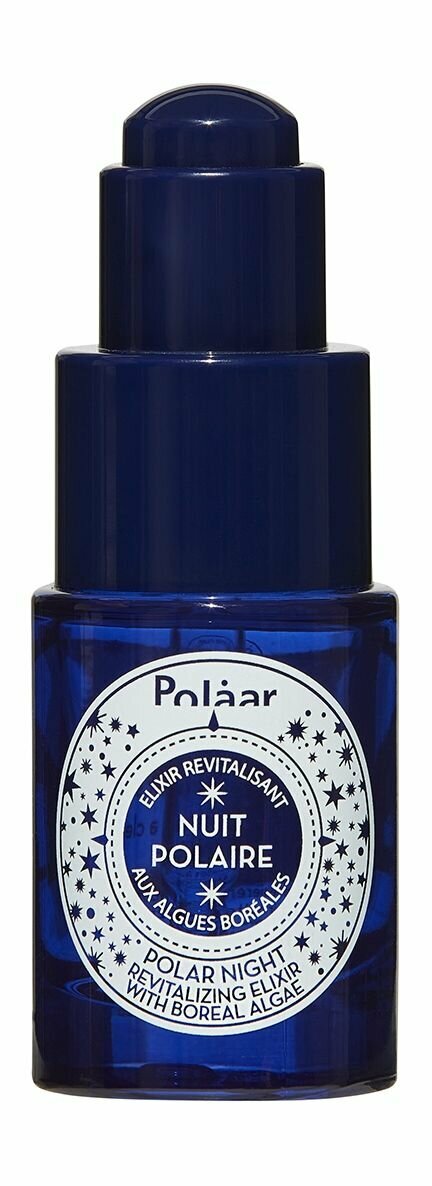 Ночная масло сыворотка для лица с фито мелатонином Polaar Polar Night Revitalizing Elixir
