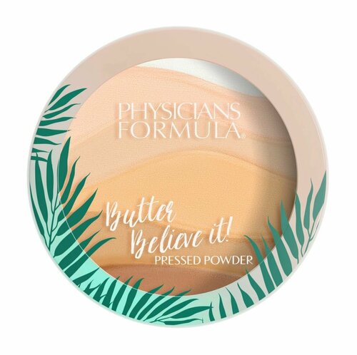 Многоцветная пудра для лица со сливочной текстурой Прозрачная (Translucent) Physicians Formula Butter Believe It! Face Powder