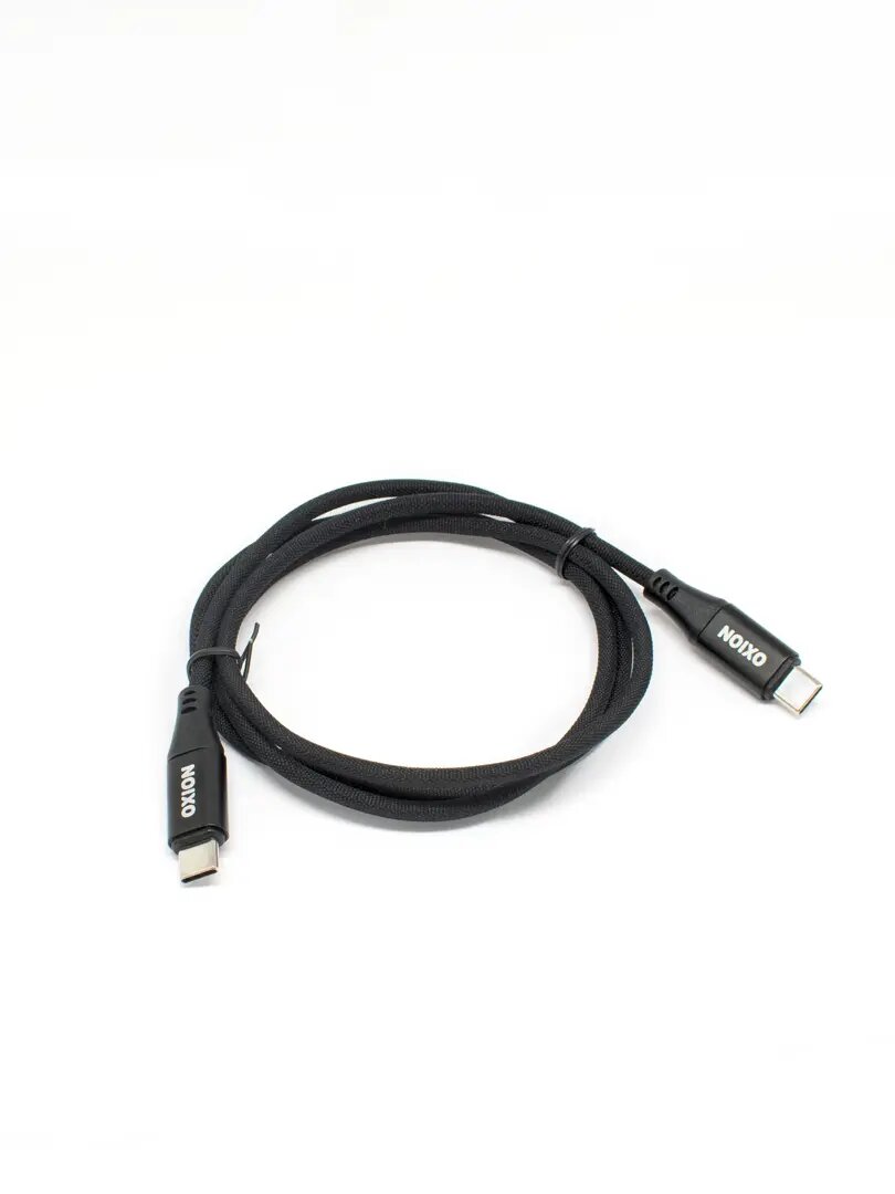 Кабель Oxion Type-C-Type-C 1 м цвет черный