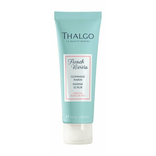 Морской скраб для лица c ароматом розы Thalgo French Riviera Marine Scrub Rose De Mai