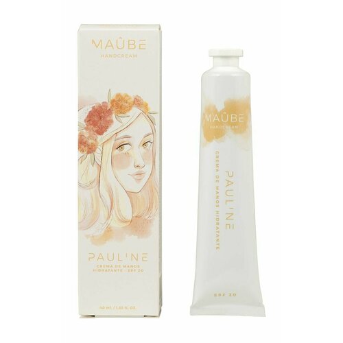 Увлажняющий крем для рук с ароматом имбиря и бергамота Maube Pauline Handcream SPF 20