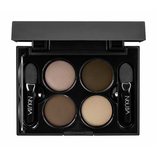 Матовые тени для век Nouba Quattro Eyeshadow