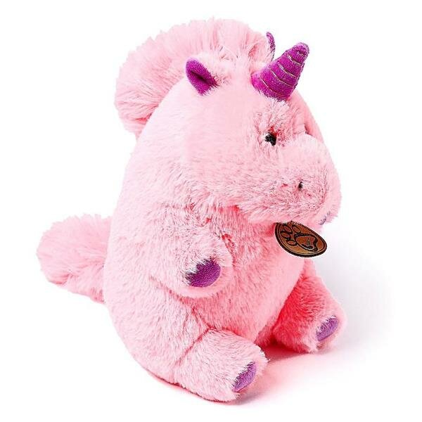 Мягкая игрушка Единорог, 22 см, цвет розовый .