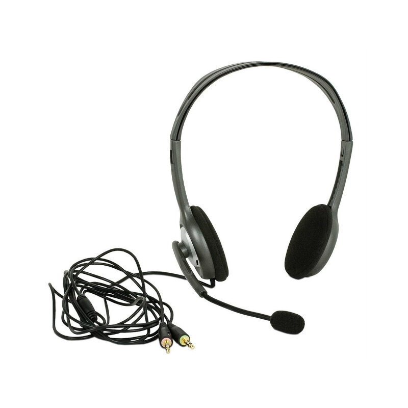 Компьютерная гарнитура Logitech Headset H110 black (981-000472)