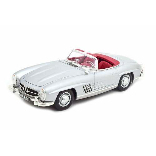 Mercedes 300SL convertible with removable hardtop 1957 silver / мерседес 300 серебристый кабриолет