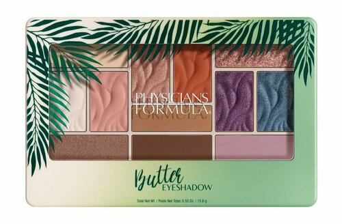 Палетка теней для век с тропическими маслами Physicians Formula Butter Eyeshadow Palette Tropical Days