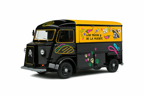 Citroen hy los tacos de la muerte 1969 black yellow