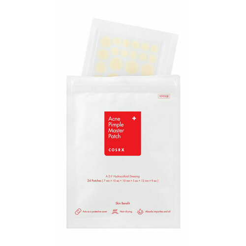 патчи от прыщей cosrx acne pimple master patch Патчи для быстрого точечного удаления акне Cosrx Acne Pimple Master Patch