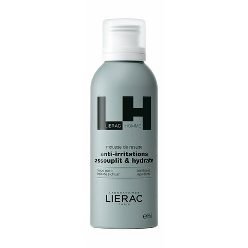 Успокаивающая пена для бритья против раздражения Lierac Homme Shaving Foam