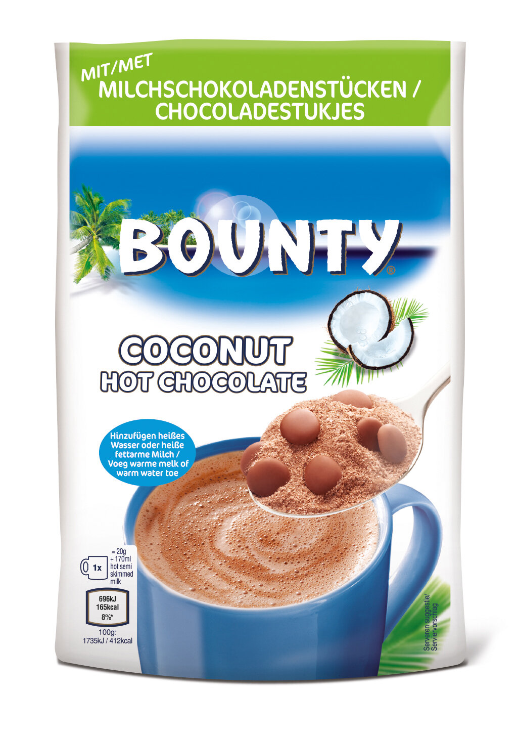 Горячий шоколад "Bounty Coconut" 140 грамм