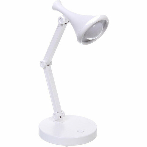 Настольная лампа «Sweet - Приключение» 13*13*38 см LED, USB 0.6-4.2W 5V, Белый