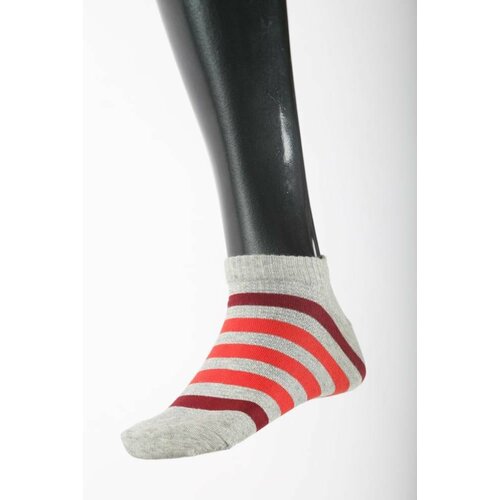 Носки PEAK, размер 40-45, красный, серый