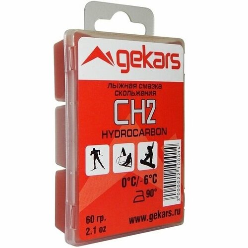 фото Gekars смазка скольжения в пластиковой упаковке ch2 60 гр. 0…-6 с