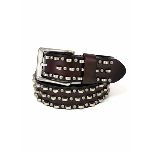 фото Ремень , размер 120, коричневый hagust