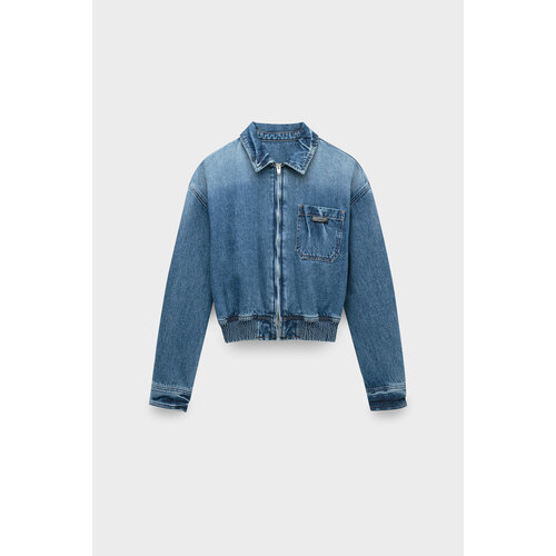 Джинсовая куртка  JUUN.J denim blouson shirt, размер 44, голубой