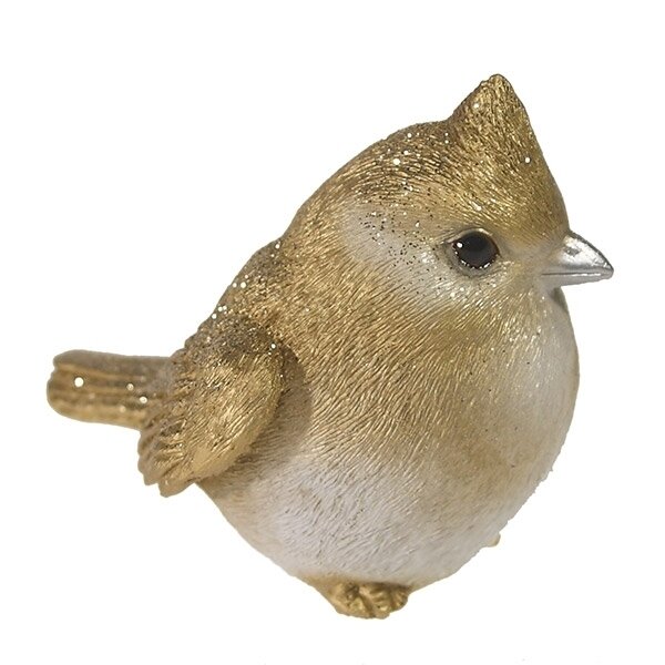 Фигура декоративная Зимородок цв. золото 6*9*9см. KSMR-626875/W065