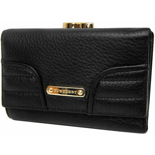 Кошелек , фактура гладкая, черный