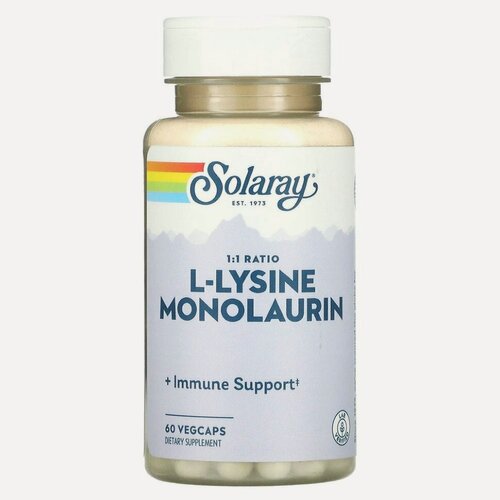 Изображение товара Пищевая добавка Solaray, капсулы, укрепление иммунитета, 90г, 60шт