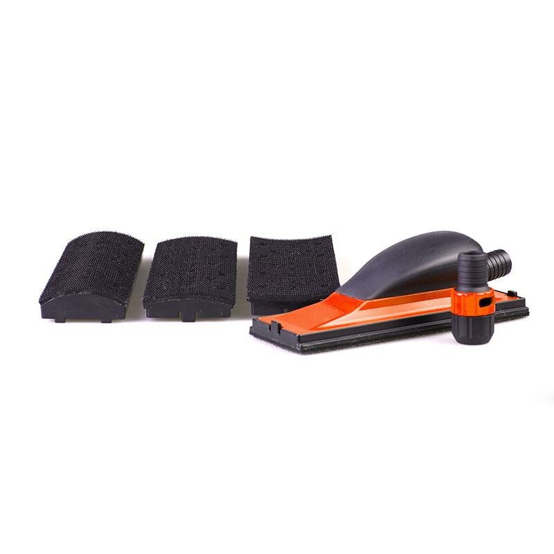 Набор для шлифования RoxelPro HAND BLOCK KIT 70 х 198мм выпуклых и вогнутых поверхностей 4 накладки — фото 8
