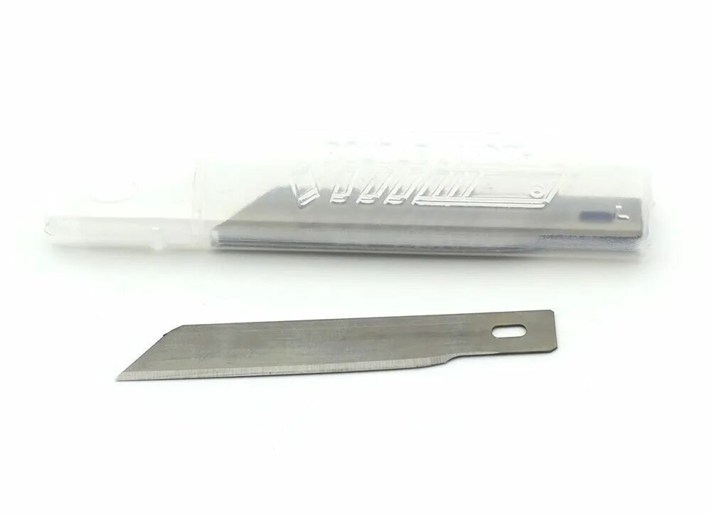 Набор лезвий к ножу, 0,6 х 9 х 80 мм, 6 шт./уп. JAS-4820