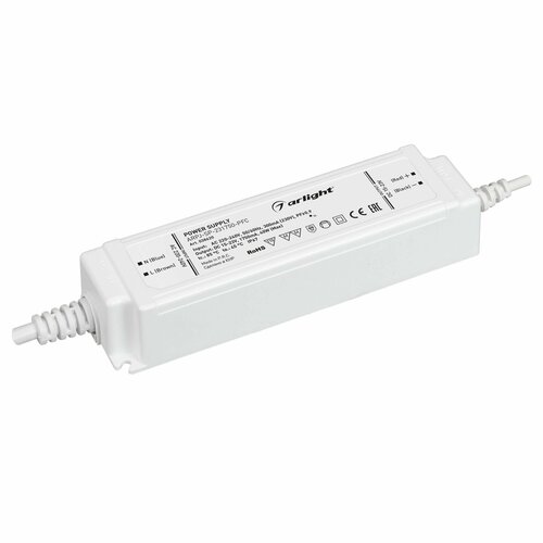 038620 Блок питания ARPJ-SP-231750-PFC (40W, 15-23V, 1.75A) (Arlight, IP67 Пластик, 5 лет)