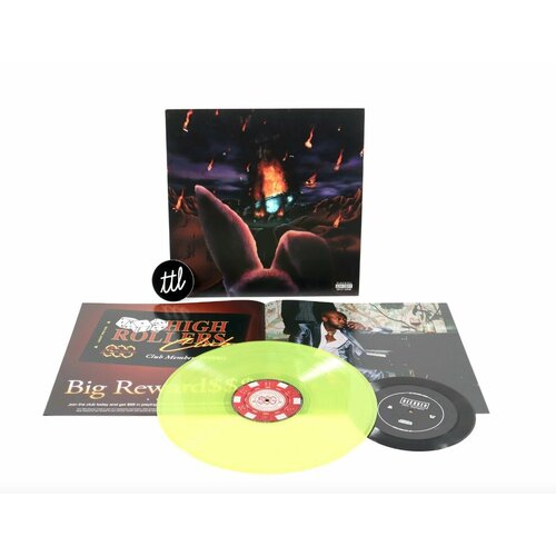 Freddie Gibbs 500шт в мире - Soul Sold Separately (Yellow Limited + Flexi-disc) Желтая Виниловая Пластинка с Бонусным Гибким Винилом